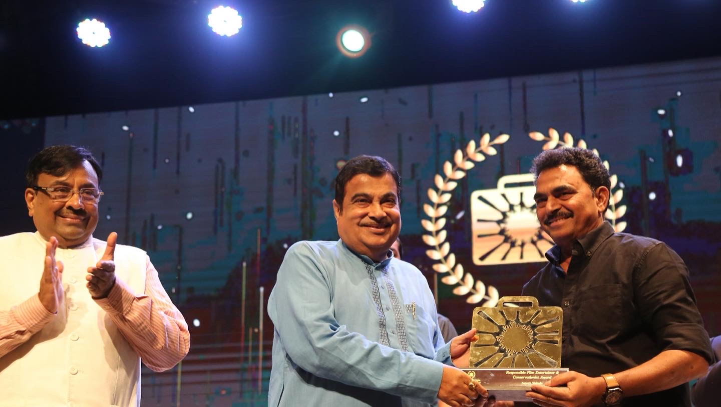 Sahyadri Devrai, CSR Journal Award by Honorable Shree. Nitin Gadkari Sir ( Minister of Road Transport and Highways of India )